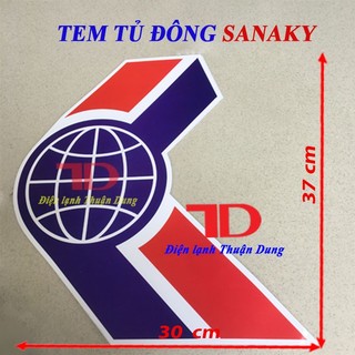 Combo 10 tem tủ đông sanaky loại đại mẫu 1