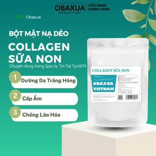 Mặt nạ dẻo Colagen sữa non OBAXUA - Chuyên dùng trong Spa cao cấp giúp Dưỡng trắng da, chống lão hóa