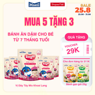 Bánh gạo ăn dặm Maeil nhập khẩu Hàn Quốc dành cho bé từ 7 tháng (nhiều vị)