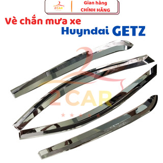 Vè che mưa Hyundai Getz mạ crom cao cấp
