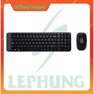 Combo Phím Chuột Không Dây Logitech - MK220