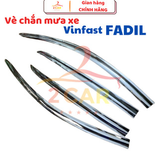 Vè che mưa xe Fadil, Vè chắn mưa Fadil Mạ CROM cao cấp, chính hãng Autoclover