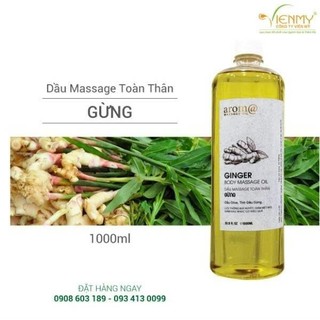 Dầu massage body Aroma 1 lít