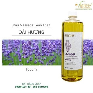 Dầu massage body Aroma 1 lít