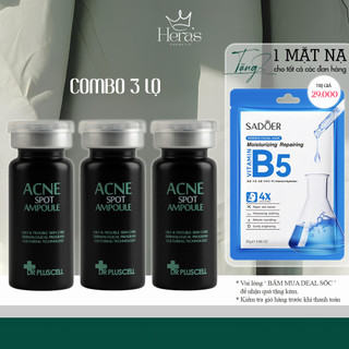 Combo tế bào gốc mụn thâm Dr Pluscell_ 3 lọ/ 8ml