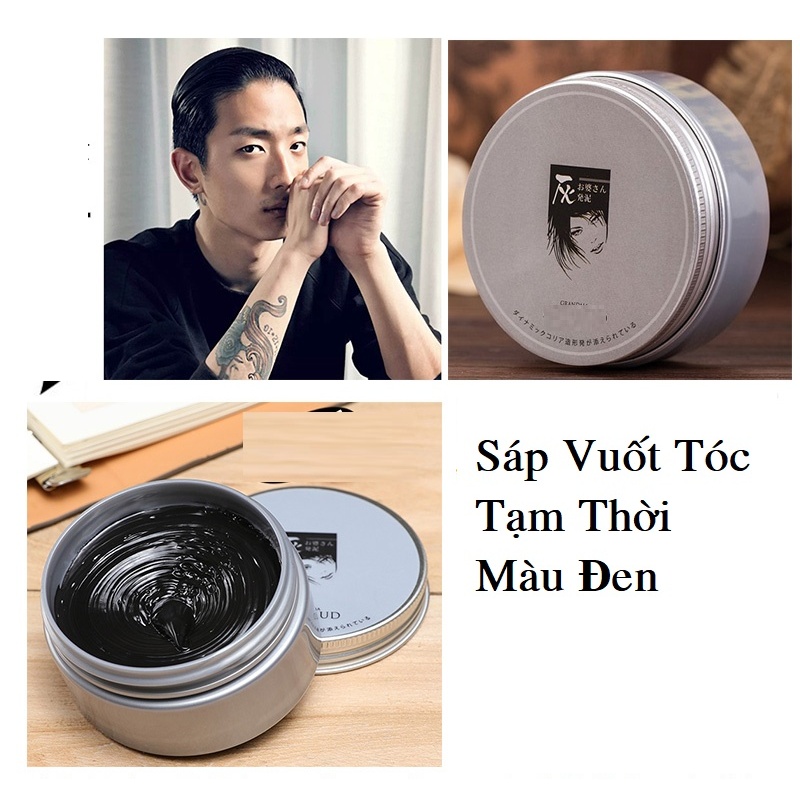 SÁP VUỐT TÓC TẠO MÀU ĐEN