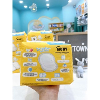 Miếng lót thấm sữa MOBY ( 60 miếng/bịch)