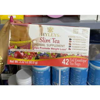 Trà trái cây hạn chế cân nặng hyleys slim tea 42g
