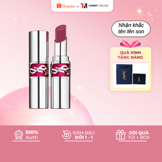 Son Dưỡng YSL Rouge Volupte Candy Glaze màu fullbox có khắc tên làm quà tặng