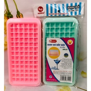 Vĩ làm thạch rau câu siêu tiện lợi 78 viên - Khay đá nắp đậy 78 viên HPL53