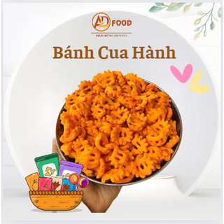 500gr - 1kg Bánh snack cua mắm hành