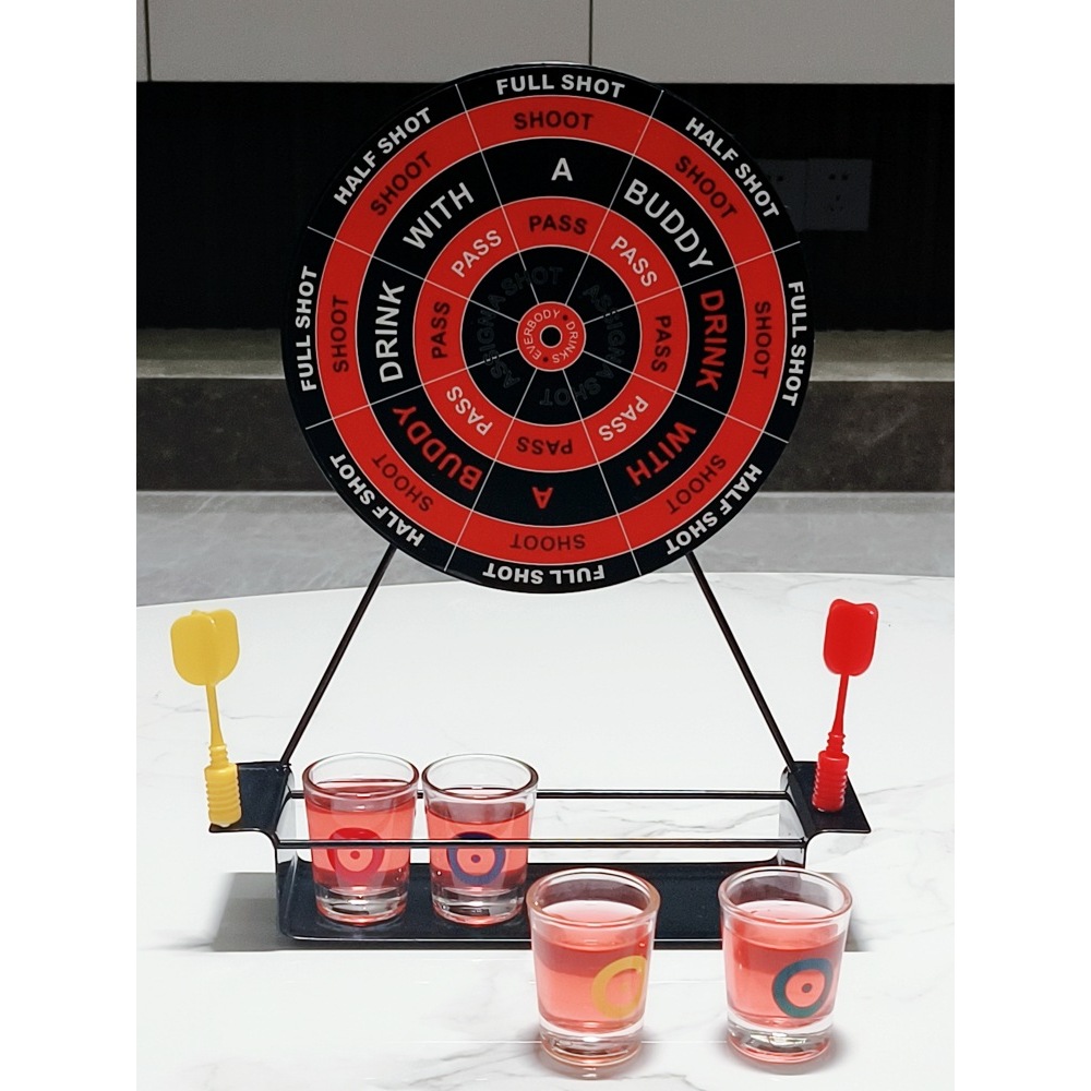 Phi tiêu uống rượu (MINI DARTS SHOT SET GAME) trò chơi phụ kiện bữa tiệc - Andhere