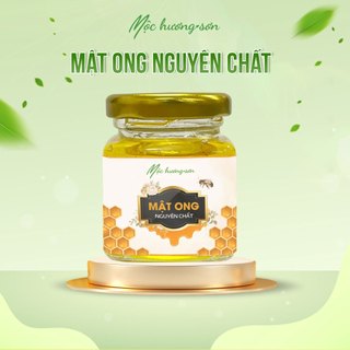 Mật Ong Nguyên Chất thương hiệu Mộc Hương Sơn lọ thủy tinh dung tích 50ml