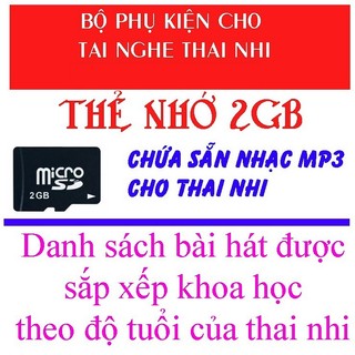 THẺ NHỚ MICRO SD DUNG LƯỢNG 2GB BẢO HÀNH 01 THÁNG