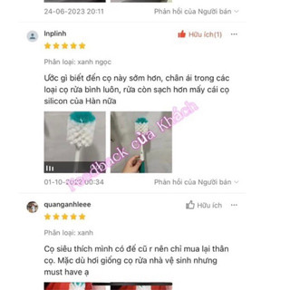 Cọ rửa bình sữa & núm ty OXO (bill Mỹ)