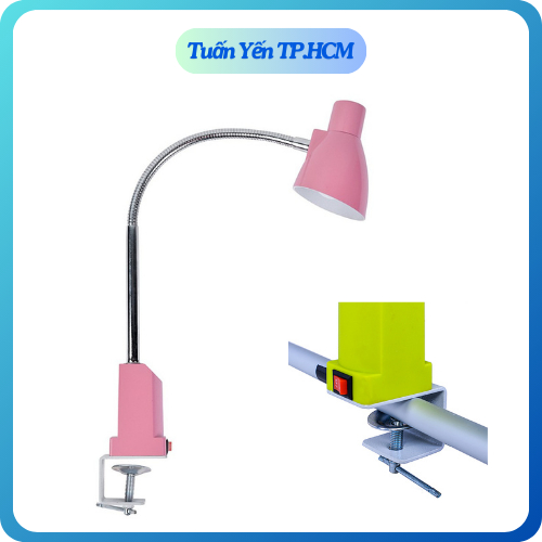 Đèn kẹp bàn đế bàn học V-Light C-Led 5W ánh sáng 5000K E14