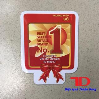 Combo 10 Tem dán trang trí thương hiệu số 1