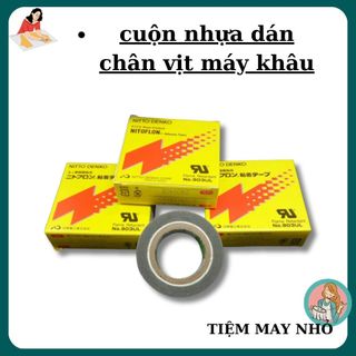 nhựa dán chân vịt máy may NITTO dùng cho máy vắt sổ máy trần đè , máy công nghiệp 1 kim , máy gia đình