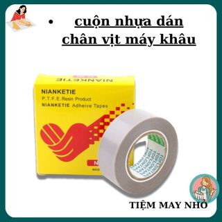 nhựa dán chân vịt máy may NITTO dùng cho máy vắt sổ máy trần đè , máy công nghiệp 1 kim , máy gia đình
