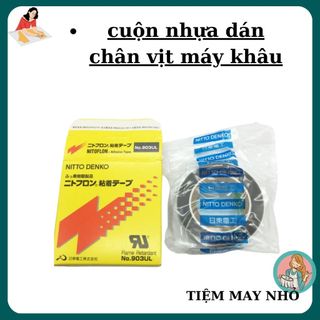 nhựa dán chân vịt máy may NITTO dùng cho máy vắt sổ máy trần đè , máy công nghiệp 1 kim , máy gia đình