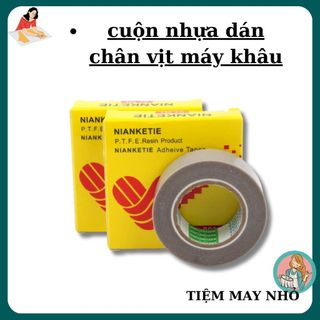 nhựa dán chân vịt máy may NITTO dùng cho máy vắt sổ máy trần đè , máy công nghiệp 1 kim , máy gia đình