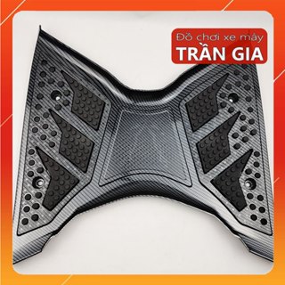 Thảm lót để chân xe Sh nam 125 150 160 năm 2020 2021 2022 2023 2024 cacbon- tấm trải sàn gác chân carbon 125i 150i 160i