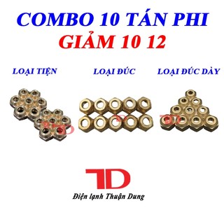 Combo 10 Tán Ống Đồng Phi 12 Giảm 10_Điện Lạnh Thuận Dung