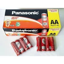 Pin AA Panasonic màu đỏ Chính Hãng