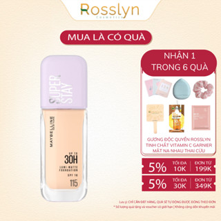 Kem nền bắt sáng Superstay Lumi Matte 30H che phủ siêu nhẹ mặt Maybelline New York 35ml [MỚI]