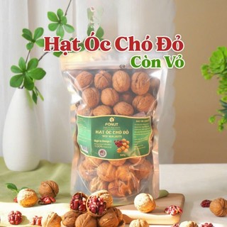 Óc chó đỏ mỹ còn vỏ gói giòn thơm 500gr