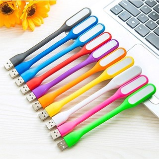 Đèn led dẻo mini siêu sáng cắm cổng usb laptop, cốc sạc, pin dự phòng đọc sách làm việc nhiều màu, đèn usb led uốn cong