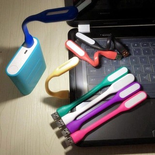 Đèn led dẻo mini siêu sáng cắm cổng usb laptop, cốc sạc, pin dự phòng đọc sách làm việc nhiều màu, đèn usb led uốn cong