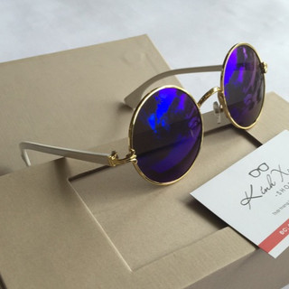 Kính râm Chrome Mắt tròn xoe
