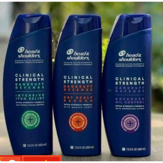 dầu gội ngăn ngừa gàu Head & Shoulders Clinical Strength 400ml head thuốc của Head mỹ