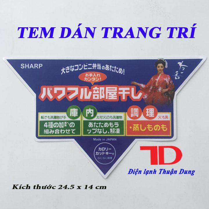 TEM DÁN TRANG TRÍ HÀNG NÔI ĐỊA NHẬT