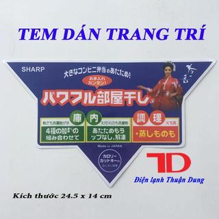 TEM DÁN TRANG TRÍ HÀNG NÔI ĐỊA NHẬT