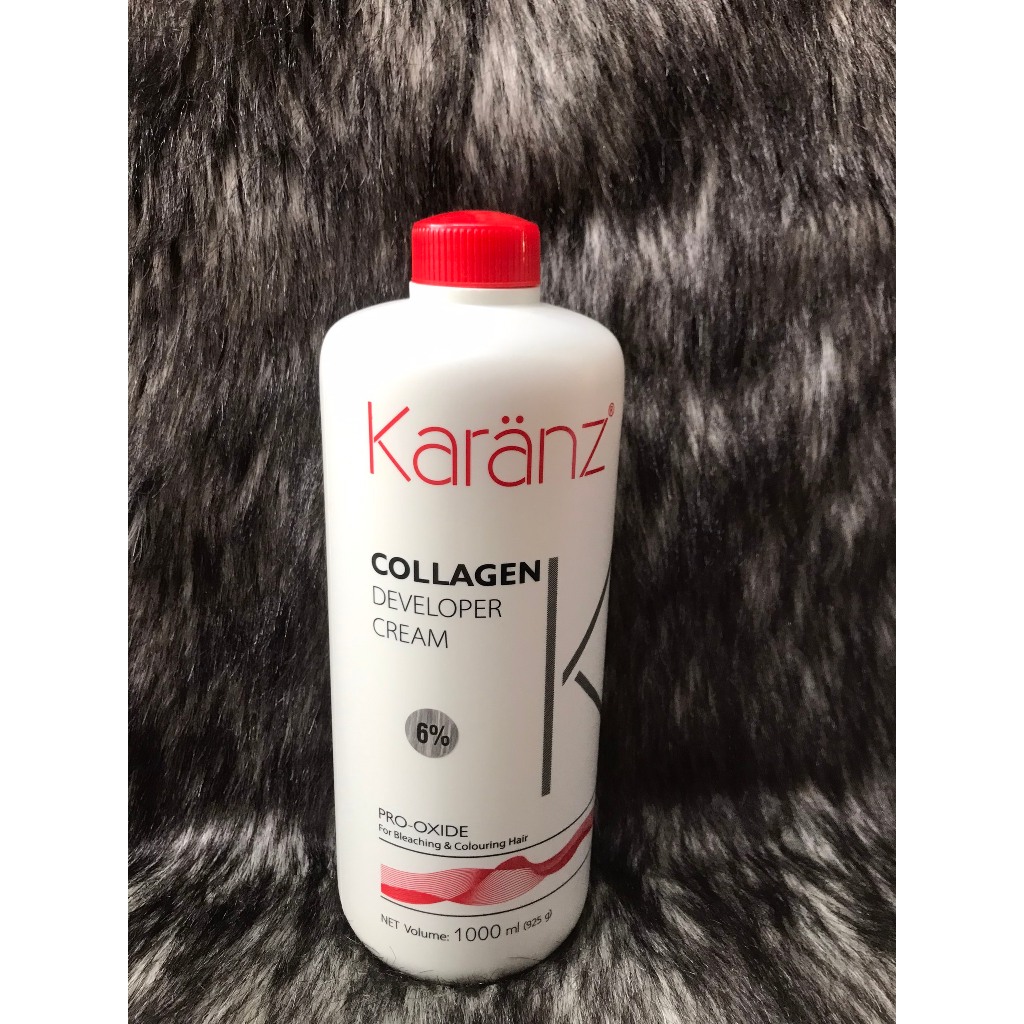 1000ml Oxy nhuộm tóc Karanz chai XÁM
