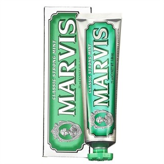 [Màu trắng] Kem đánh răng Marvis trắng răng Ý 85ml