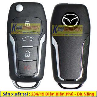 Chìa khoá remote xe Mazda BT50 mẫu V12