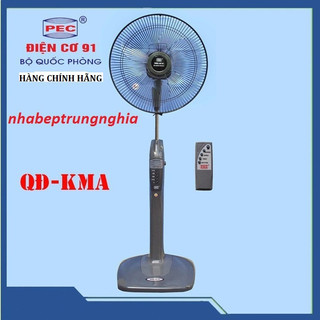 Quạt đứng điều khiển xa, Quạt cây, Quạt rút lửng Điện Cơ 91 QĐ-KMA / QĐK-91 / CN450P / QR-TH5 Chính Hãng Bộ Quốc Phòng
