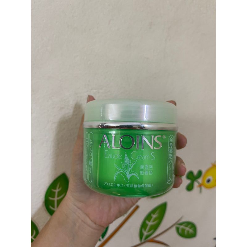 kem xanh lô hội aloins, Kem dưỡng trắng da Aloins Eaude Cream S tím 185g 210g to Nhật