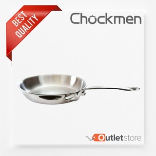 Chảo Mini CHOCKMEN Inox 18/10 Size 14-16Cm Siêu Dày 5 Lớp Chảo Rán Xào Bít Tết Hàng Cao Cấp Dùng Mọi Loại Bếp