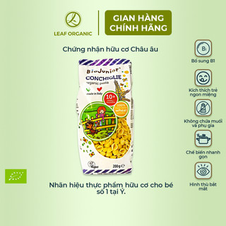 Mì nui ăn dặm hữu cơ cho bé Bio Junior 200gr