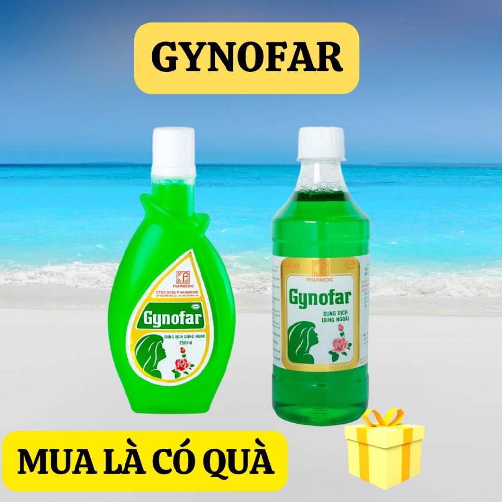 GYNOFAR - Dung dịch vệ sinh phụ nữ ( chai 250ml/ 500ml ) - PHARMEDIC