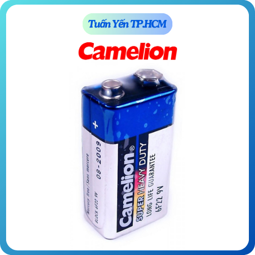 1 Viên Pin Camelion 9V 6F22 - Pin Vuông 9V Xanh - Tuấn Yến