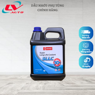 Nước mát ô tô xanh siêu bền SLLC DENSO 4L Chính Hãng