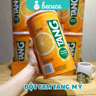 Bột pha nước cam Tang 2.04kg Mỹ, thơm ngon, giàu vitamin C, tăng sức đề kháng