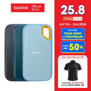 Ổ cứng di động External SSD Sandisk Extreme V2 E61 1TB - 2TB - 4TB USB 3.2 Gen 2