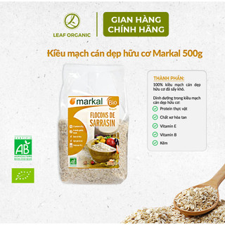 Kiều mạch cán dẹp Hữu Cơ Markal 500g