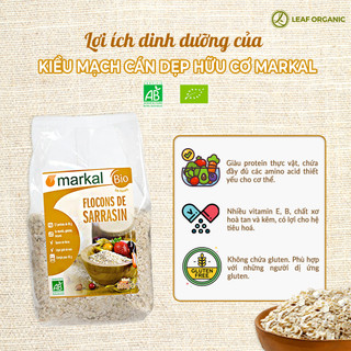 Kiều mạch cán dẹp Hữu Cơ Markal 500g